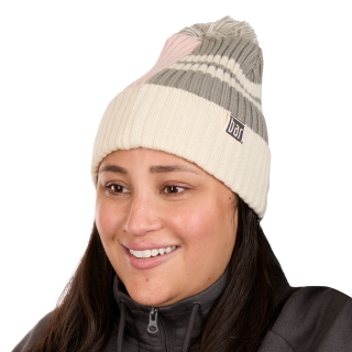 Bar Method Jacquard Pom Beanie