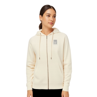 Bar Method French Terry Full Zip Funnel Hoodie 