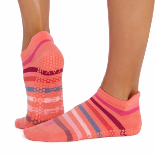 Bar Method x TAVI Grip Savvy Coral Stripe OS