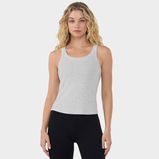 Tavi Ribbed Tank Ash