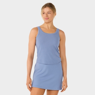 Tavi Ribbed Tank Serene Blue 