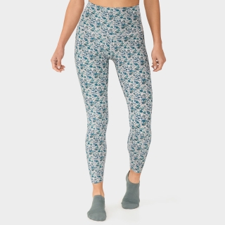 TaviCloud High Waisted 7/8 Tight Floral Scape