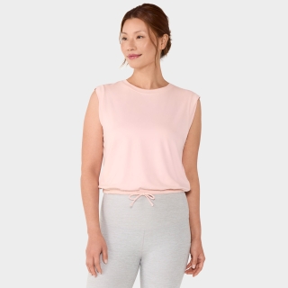 Tavi Tavi SoftTec Crop Tie Tee Ballet Pink
