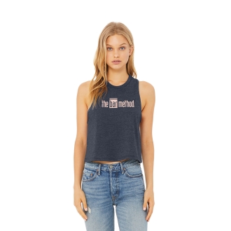 Bar Method Crop Racerback Tank